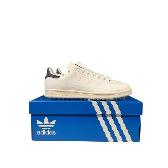 Adidas Stan Smith Golf Men’s Size 9.5-13 Spikeless Golf Shoe White Navy Sneaker - Picture 10 of 10